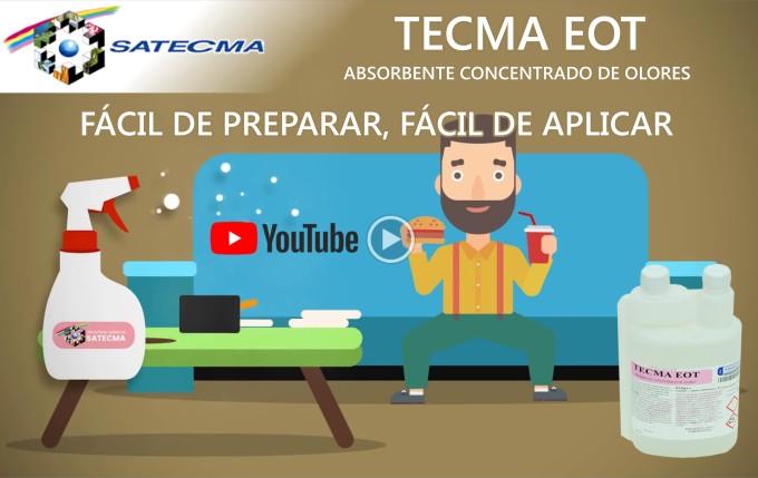 TECMA EOT ADSORBENTE CONCENTRADO DE OLORES FÁCIL DE PREPARAR, FÁCIL DE APLICAR