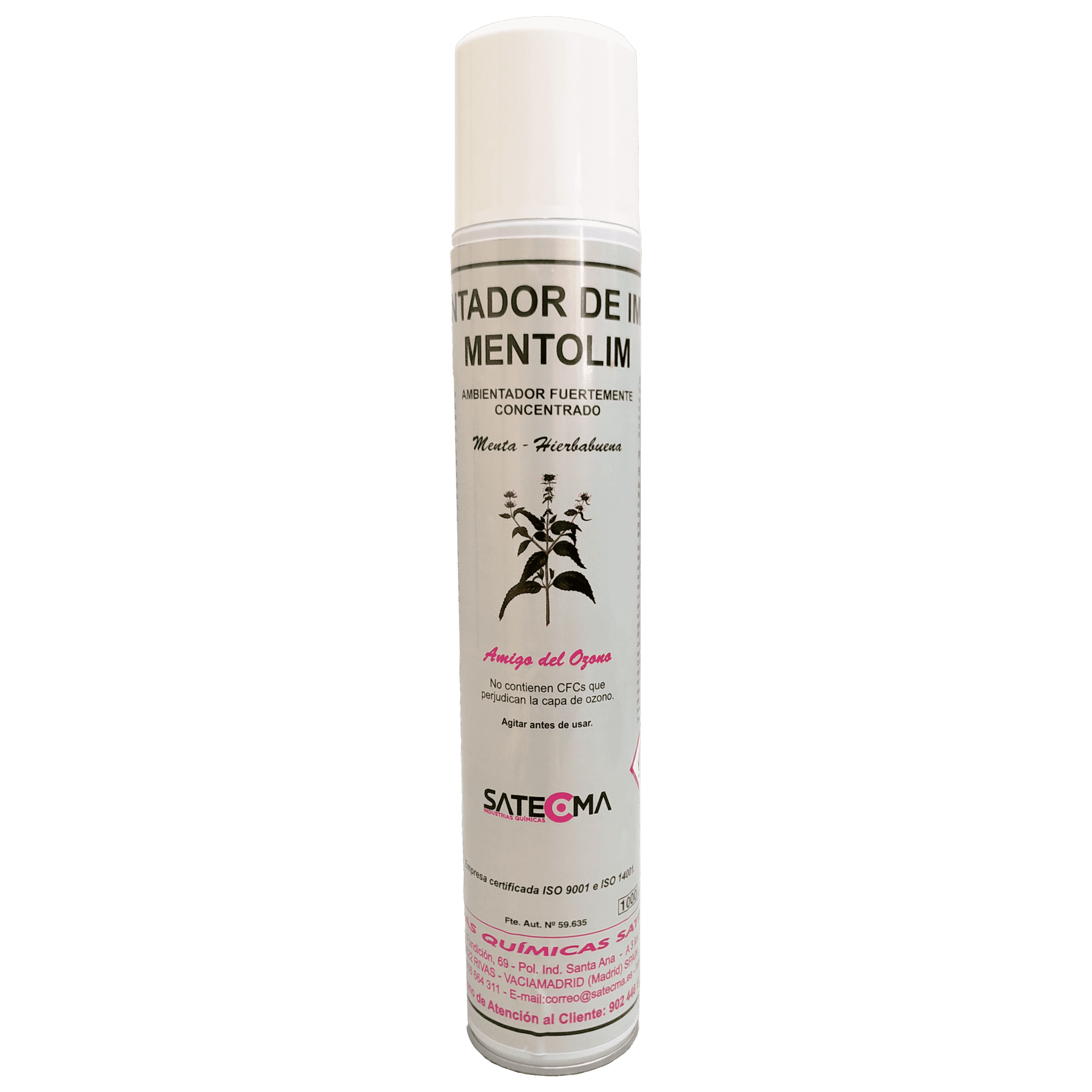 ambientador mentol