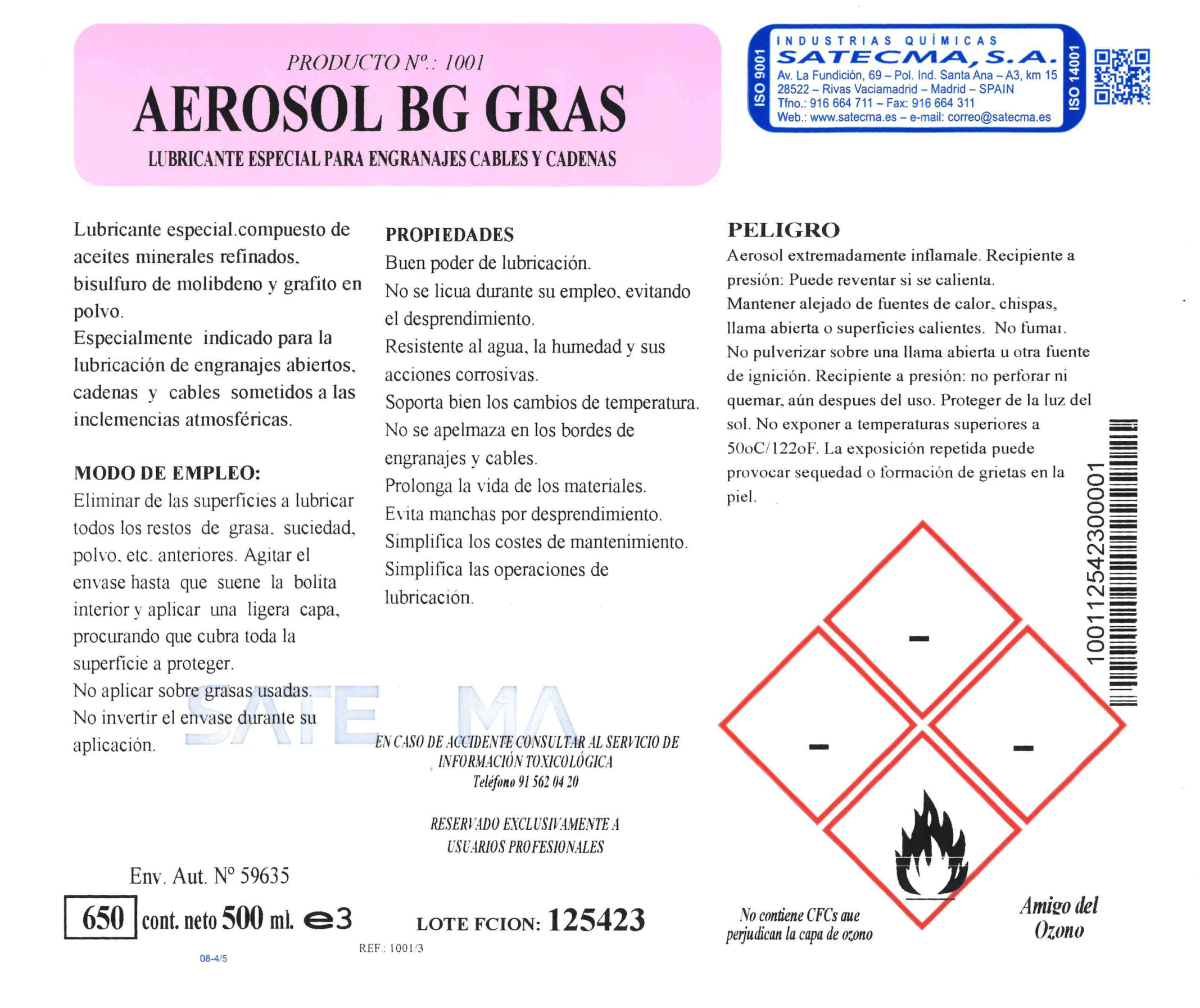 1001-AER.-BG-GRAS-650CC- etiqueta