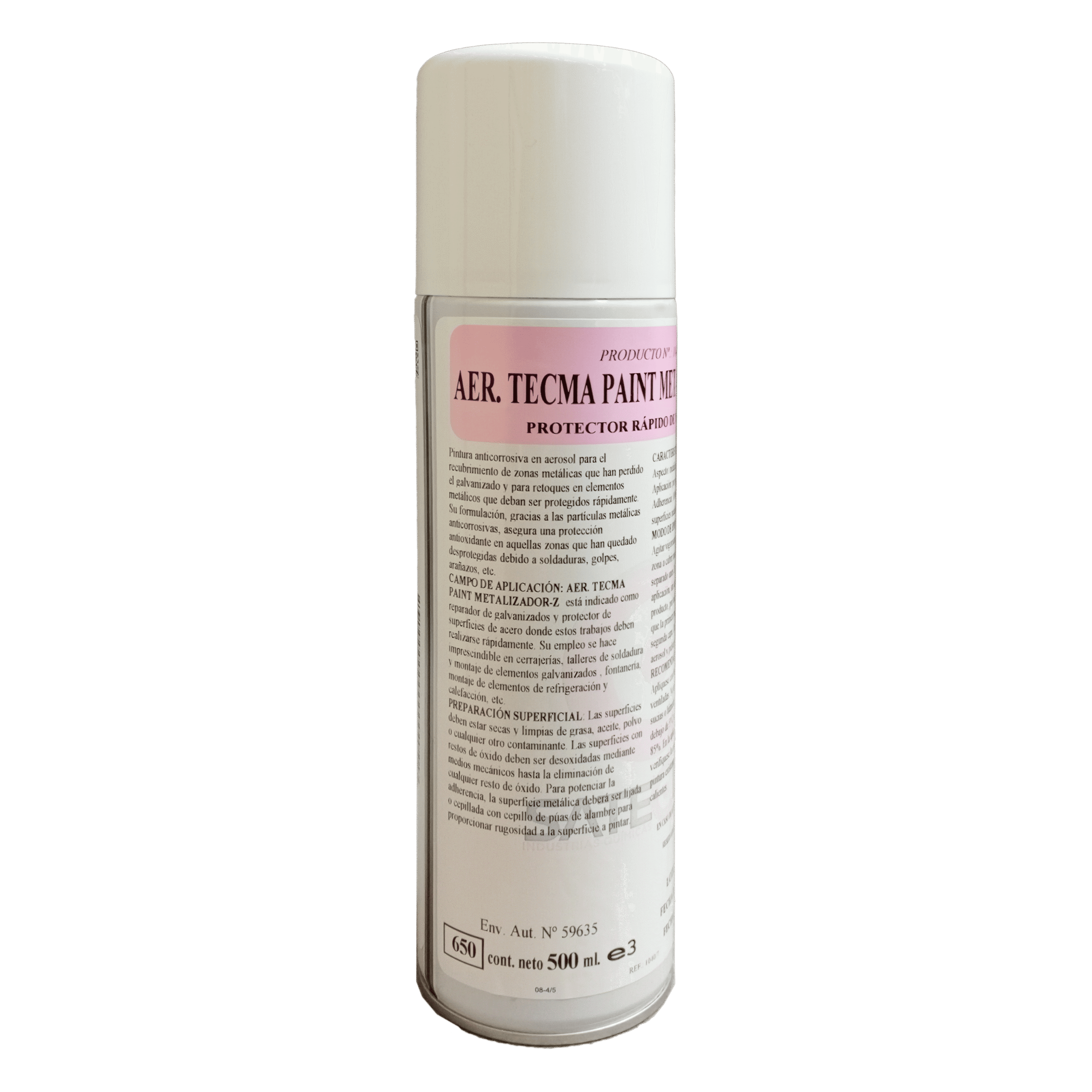 aer. metalizador Z, protector metales