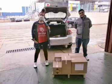 donaciones caritas y banco de alimentos