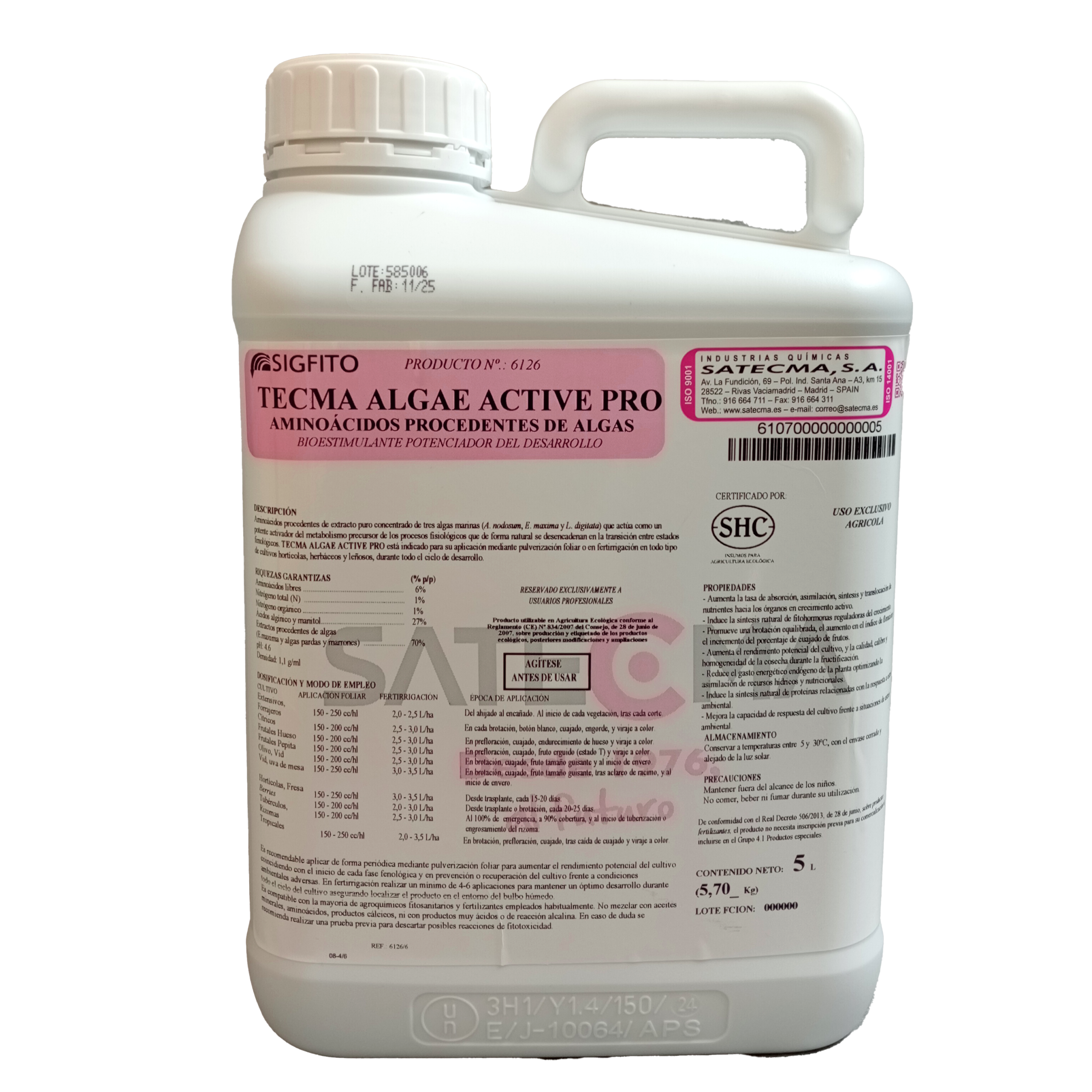 TECMA ALGAE ACTIVE PRO