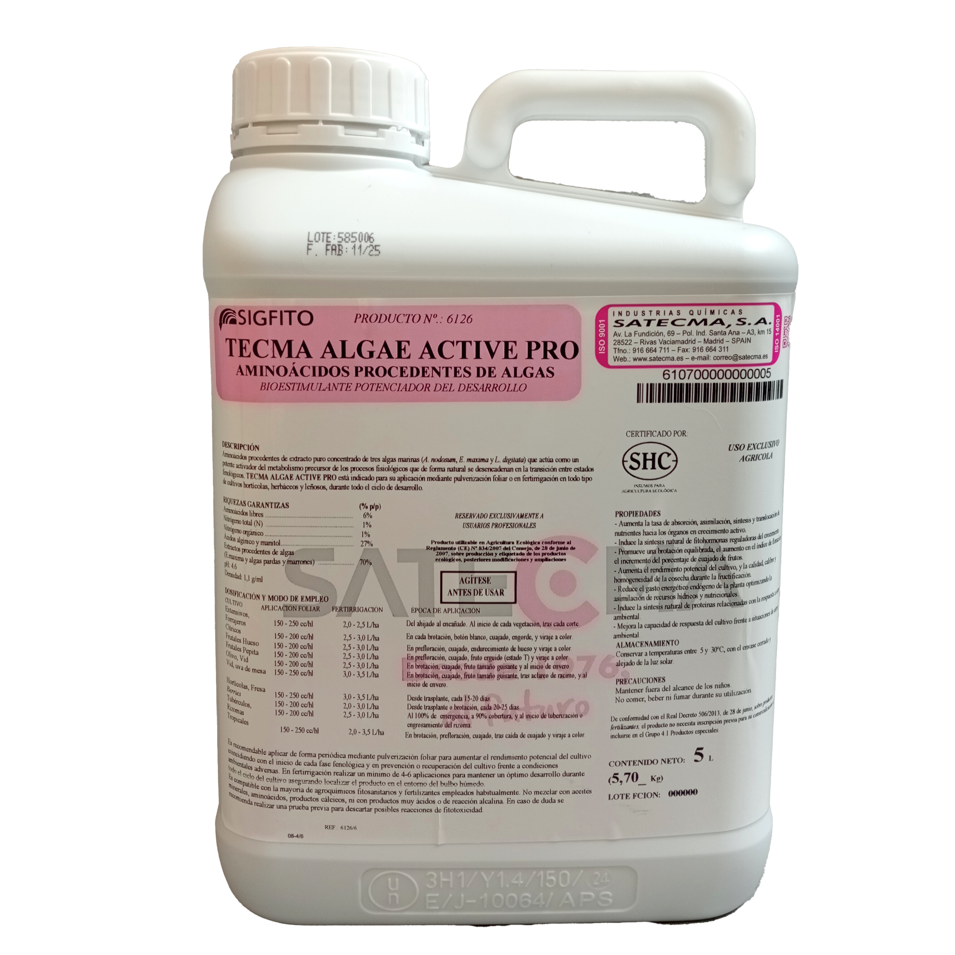 6126 tecma Algae active pro